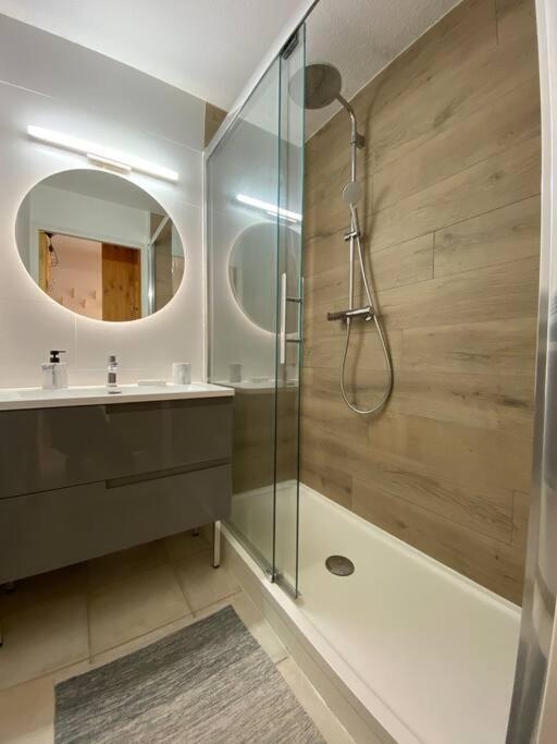Appartement 4 Pers Grande Terrasse Vue Pistes Ski 圣沙夫雷 外观 照片