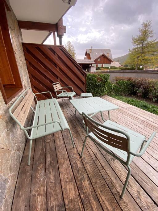 Appartement 4 Pers Grande Terrasse Vue Pistes Ski 圣沙夫雷 外观 照片